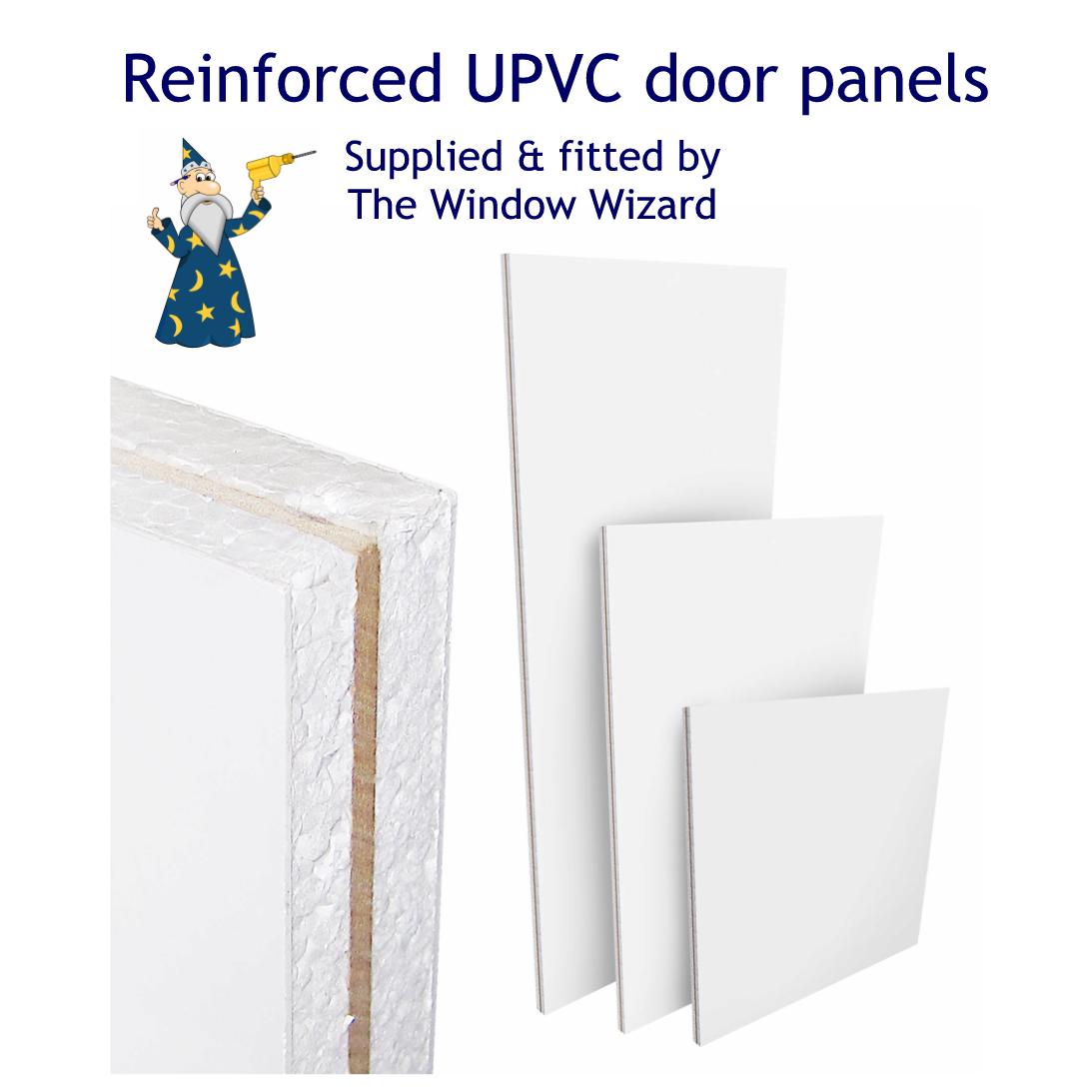 Upvc panel shop with cat flap