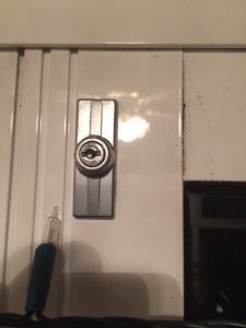 Discontinued Aluminium Door Lock shoot bolt key Bexleyheath