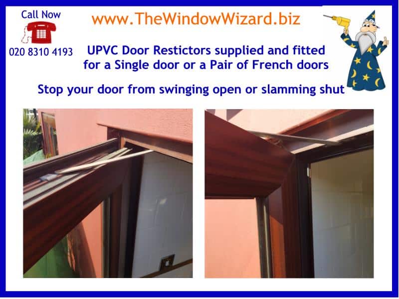 UPVC Door Restrictors Supplied Fitted Door Hinges Replaced Bexley